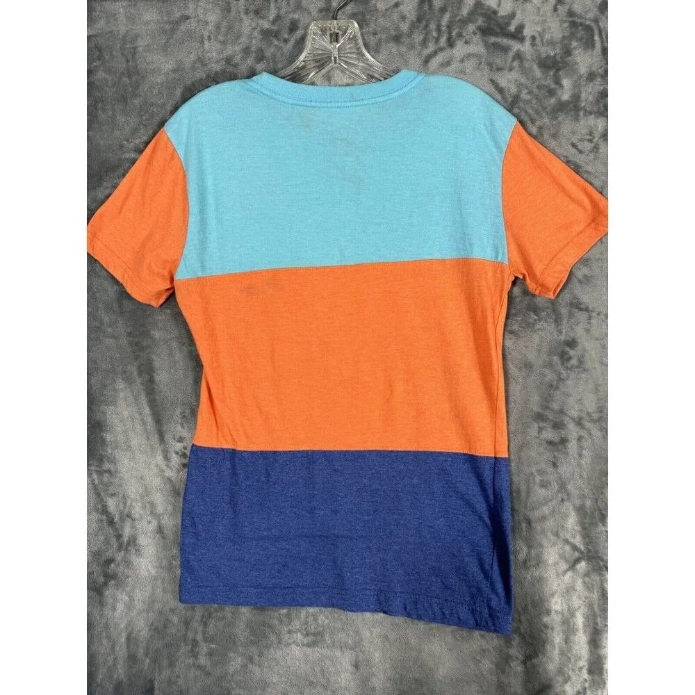 Red Camel Women Tops Tees - Short Sleeve Size Medium Colorful Blocks - Picture 8 of 8